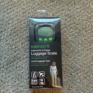NWT Balanzza Digital Luggage Scale